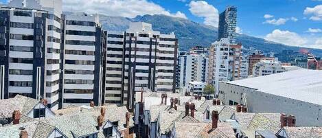 Vue depuis l’hébergement