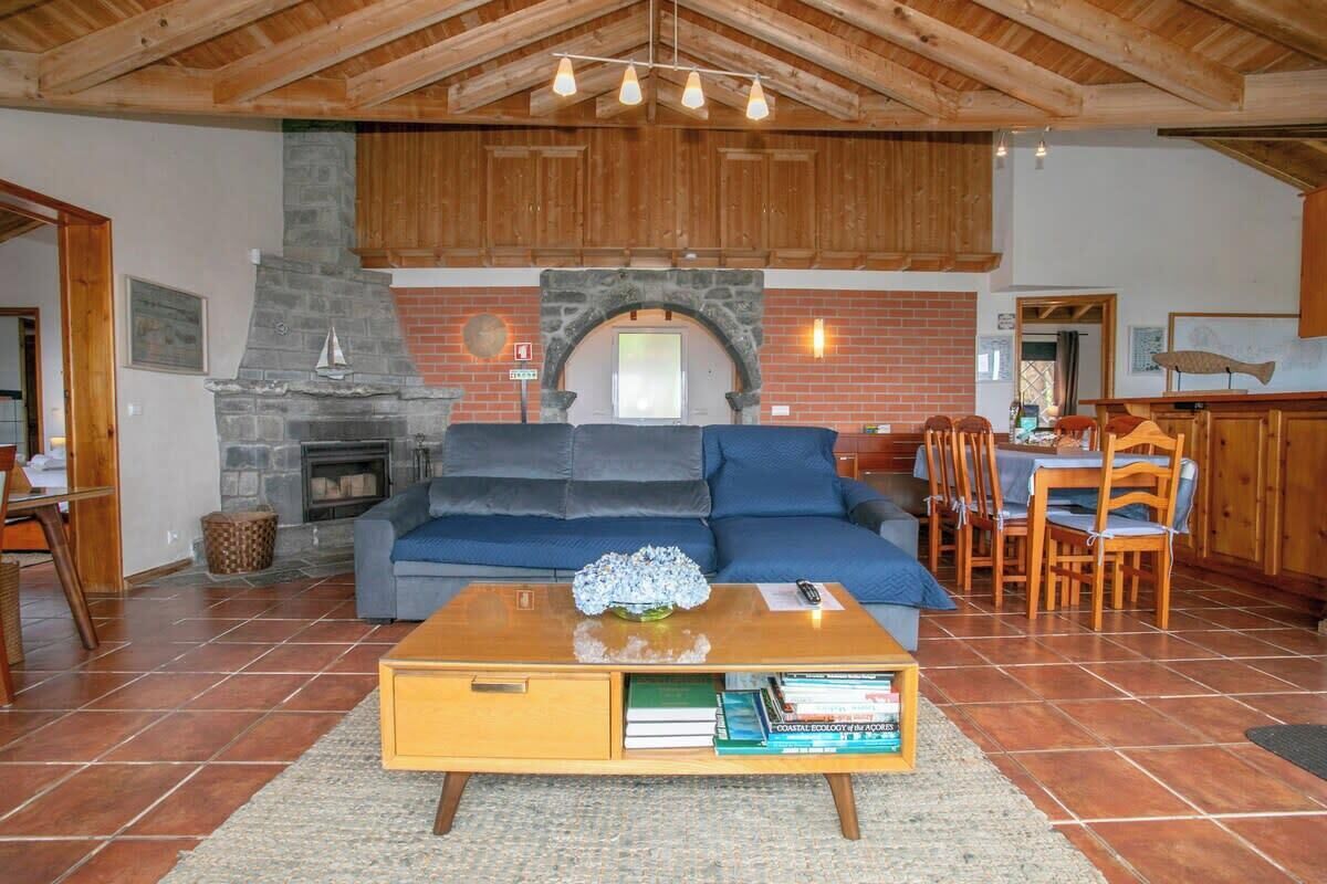 TV, fireplace, ping pong