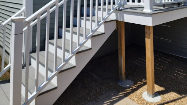 Exterior detail - G St Inn Unit 5 Lovely 1-bedroom apartment in Hampton with AC, WiFi (Hampton)