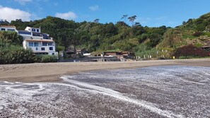 Accommodatie ligt op het strand