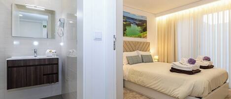 1 dormitorio, Internet, ropa de cama