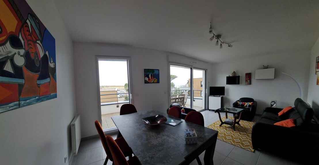 Bel Appartement, Vue Mer, Terrasse Guidel Plages - Guidel