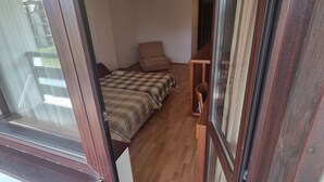 Leilighet, 2 soverom, balkong, fjellutsikt | Balkong