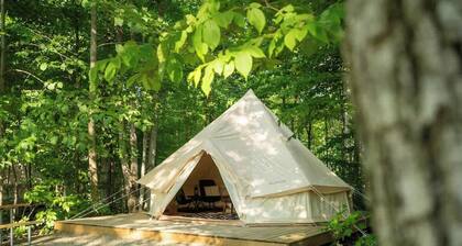 “The Explorer” Bell Tent | Glamping near Tobermory