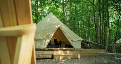“Oasis” Luxury Glamping Bell Tent | Tobermory