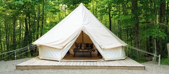 Luxury Nautical Tent | Glamping by Tobermory