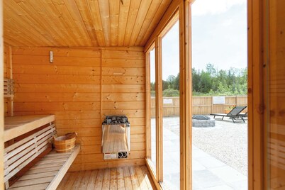 Adobe Glamping Nordic Spa Access Near the Grotto