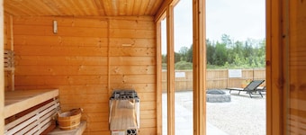 Fox's Glamping Nordic Spa Access Near Tobermory
