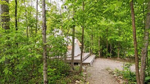 Property grounds - Wrangler Glamping Nordic Spa Access Near Tobermory (Miller Lake)