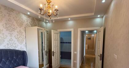 2-bedroom apartment in charming Bakı with AC, WiFi. Book now