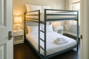 2 chambres, Wi-Fi, literie fournie