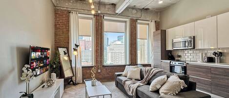 Televisie en een kantoor