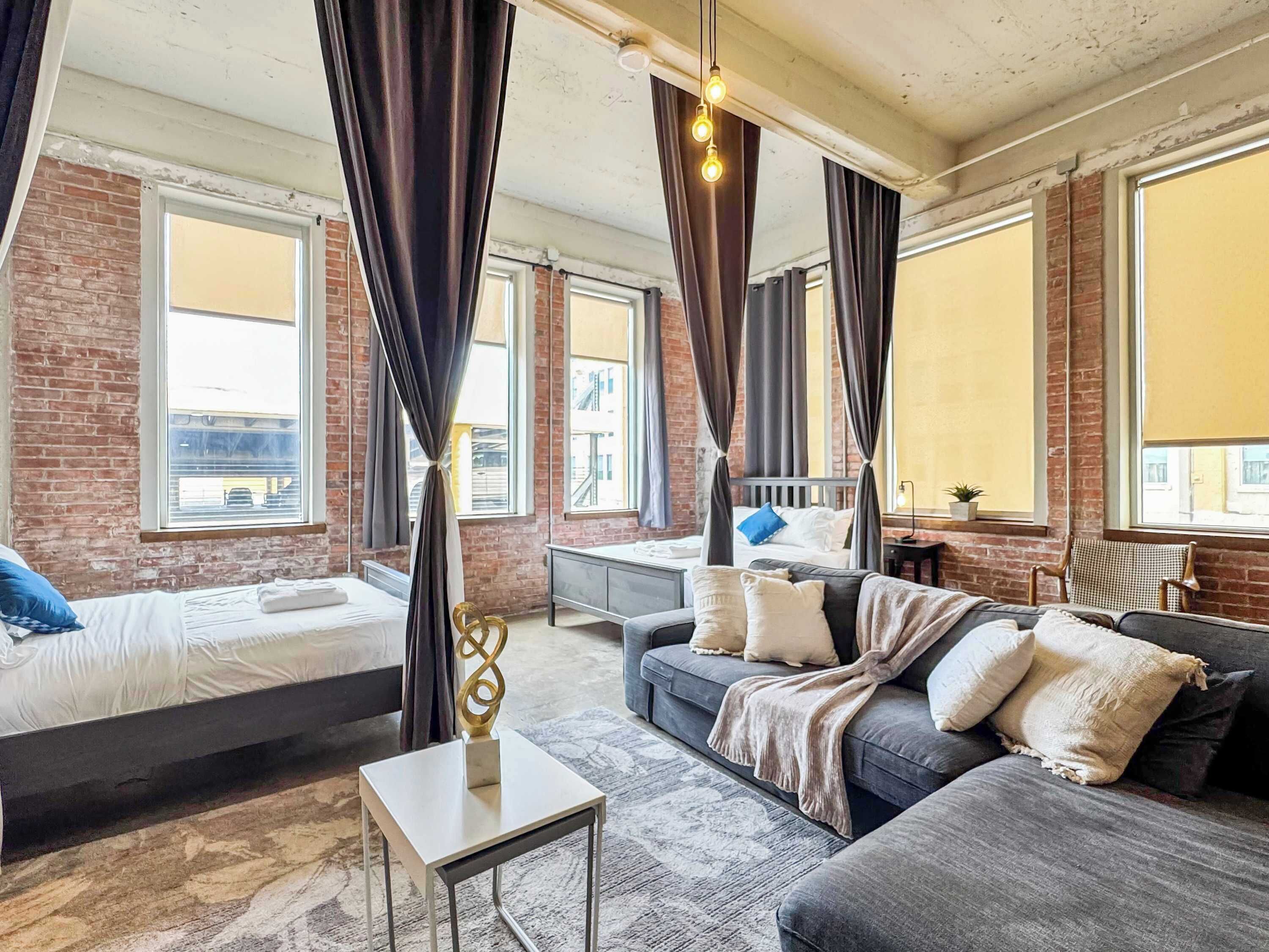 3 slaapkamers, een strijkplank/strijkijzer, beddengoed