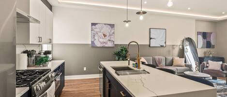 KĂŒhlschrank, Mikrowelle, Herdplatte, GeschirrspĂŒler