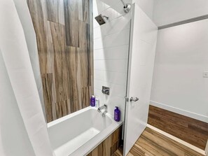 Shower, hair dryer