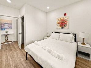 1 多间卧室、WiFi、床单