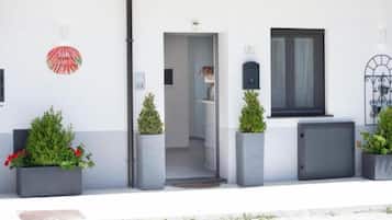 Fassade der Unterkunft