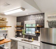 House, Patio, Courtyard View | Private kitchen