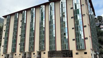 Voorkant van accommodatie