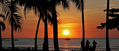 Beach nearby, white sand