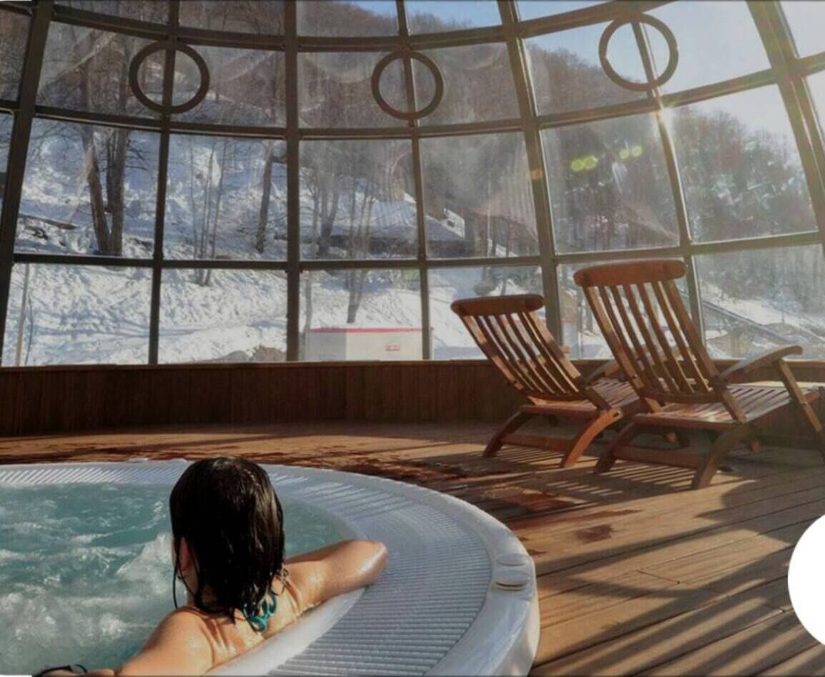 Bain à remous intérieur