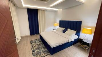 Superior Apartment, 1 Bedroom, Balcony, City View | 1 bedroom, blackout curtains, soundproofing, iron/ironing board