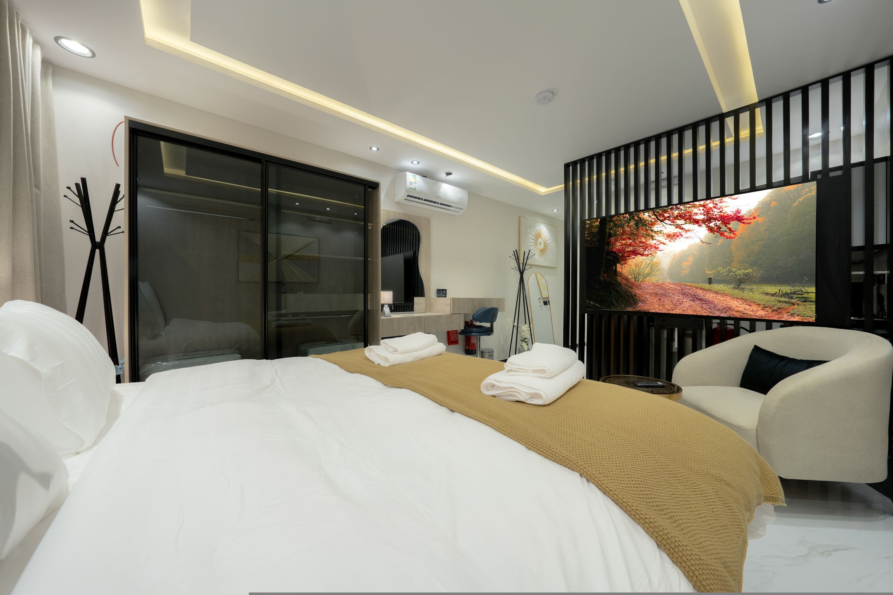 1 dormitorio, wifi gratis, ropa de cama y accesible en silla de ruedas