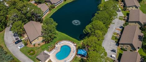 Condo, 1 King Bed with Sofa bed (Seascape Lakefront Villas 124) | Exterior