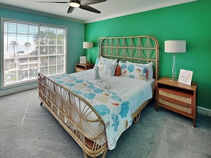 Condo (1 Bedroom) | Property amenity - Beach and Pool View by Ryson Vacation Rentals (Galveston)