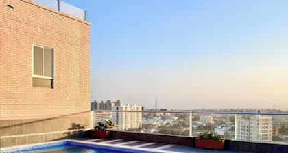 Central Modern Duplex with Panoramic View