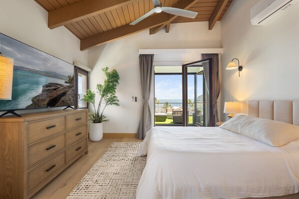 2 bedrooms, iron/ironing board, travel cot, WiFi