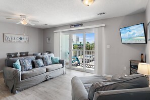 Lejlighed - flere senge (St. Martin Beachwalk Villas 122) | Opholdsområde
