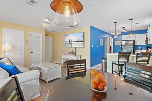Condo, Multiple Beds (St. Martin Beachwalk Villas 214) | Living area