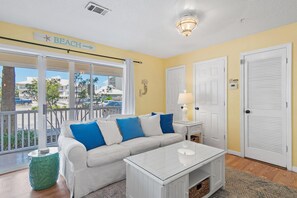 Condo, Multiple Beds (St. Martin Beachwalk Villas 214) | Living area