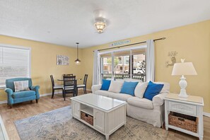 Condo, Multiple Beds (St. Martin Beachwalk Villas 214) | Living area