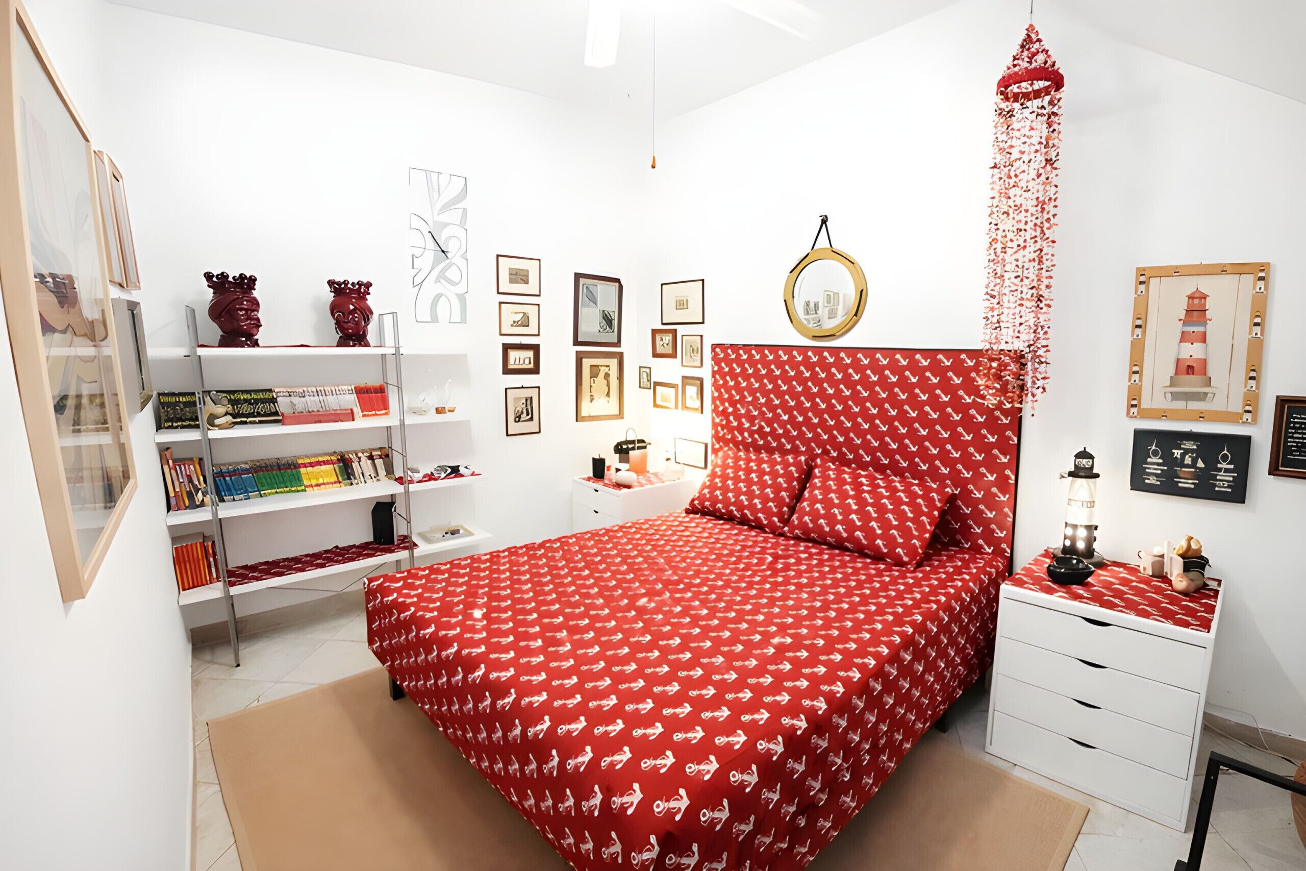 4 slaapkamers, een strijkplank/strijkijzer, gratis wifi