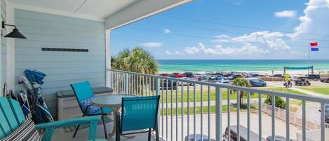 Kondominium, 1 Tempat Tidur King dengan tempat tidur Sofa (Summerspell 303) | Teras/patio