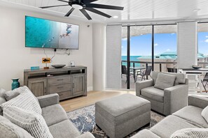 Condo, Multiple Beds (Surfside Resort #1406) | Living area - Surfside Resort #1406 (Miramar Beach)