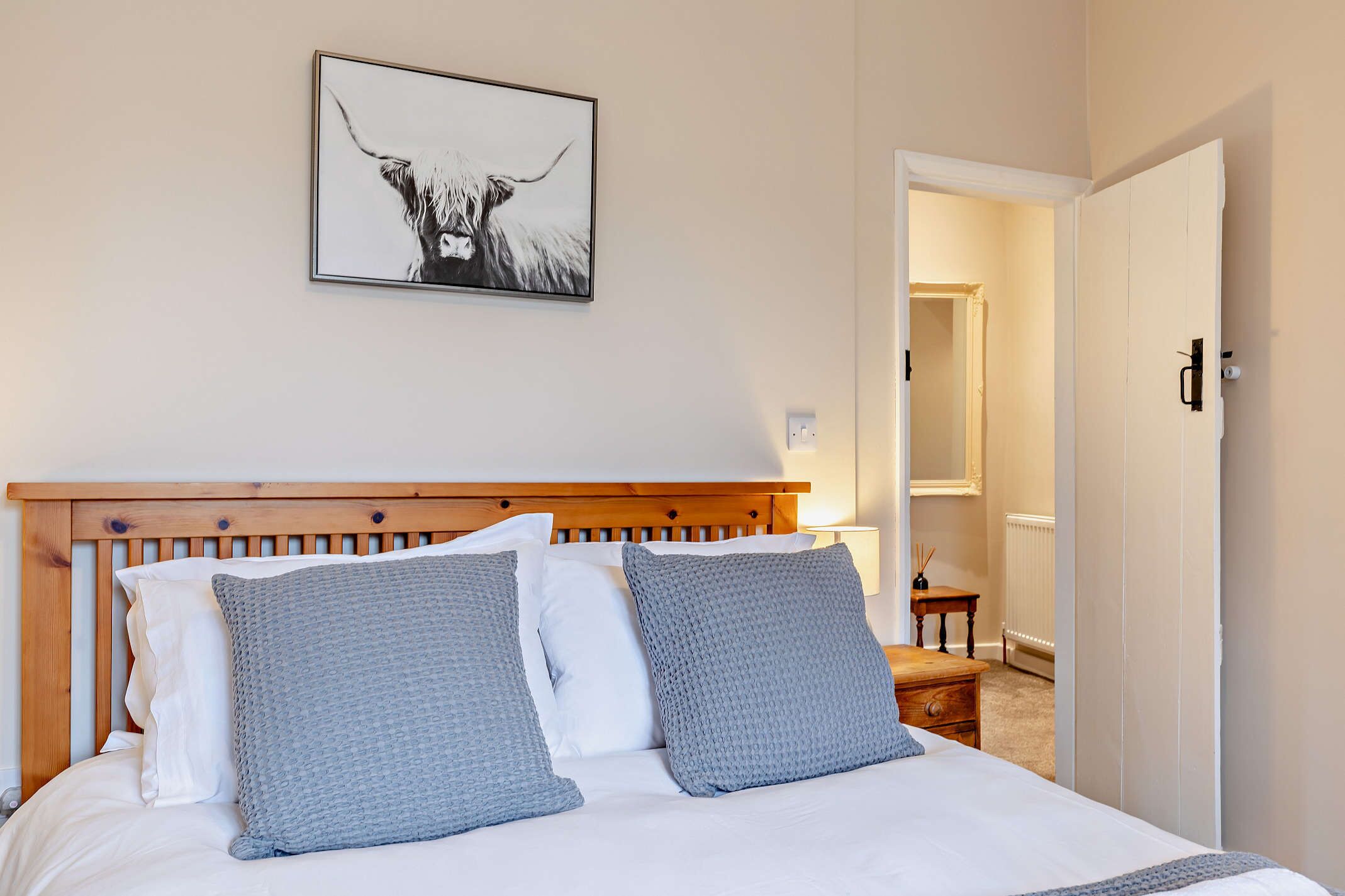 3 bedrooms, iron/ironing board, travel cot, WiFi
