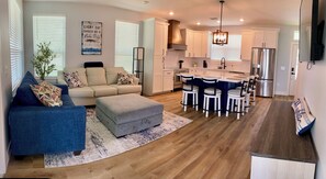 TV connectée, cheminée