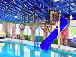 Indoor pool - Turkey Hollow cabin with a private hot tub! (Bryant)