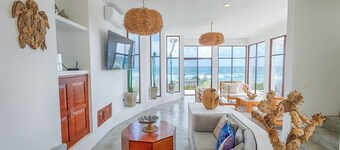 Award Winning and Modern Oceanfront Villa in Akumal, Mexico