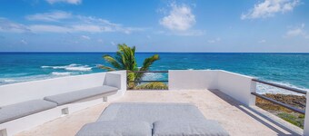 Award Winning and Modern Oceanfront Villa in Akumal, Mexico