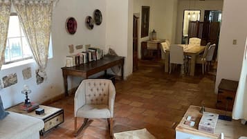 Deluxe-Haus, 5 Schlafzimmer, Gartenblick | Wohnbereich