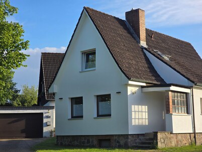 Vacation Apartment (GF) at Grossensee - Relaxation Close to Hamburg