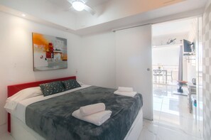 1 Schlafzimmer, kostenloses WLAN, Bettwäsche