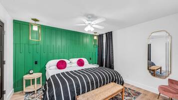 2 chambres, bureau, Wi-Fi gratuit, draps fournis
