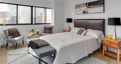 Cozy 1-bedroom apartment with AC, fitness room in chic downtown Wilmington