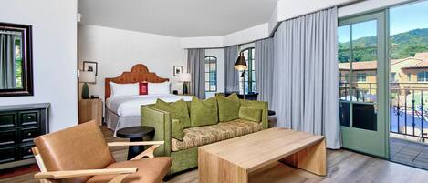 1 slaapkamer, een strijkplank/strijkijzer, gratis wifi, beddengoed