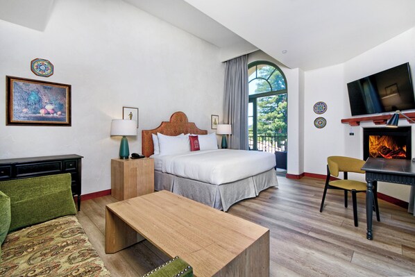 1 slaapkamer, een strijkplank/strijkijzer, gratis wifi, beddengoed